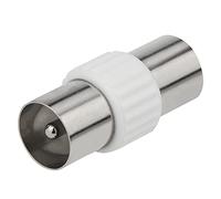 Mellbree TV Aerial Coaxial Coupler Male to Female Plug RF Joiner Adapter for Television