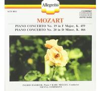 MELLES/HAEBLER/VIENNA SYMPHONY ORCHESTRA: PIANO CONCERTOS 19 & 20 - CD