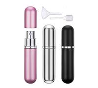 MELLIEX Perfume Atomiser Bottles, Refillable Travel Mini Portable Spray Bottle Set with Funnel Pump and Pipette 6ml Set of 3
