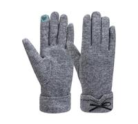 MELLIEX Woolen Women's Winter Thermal Touch Screen Gloves - Elegant and Warm