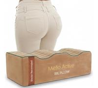 Mello Active BBL Pillow for Post-Surgery Recovery - Doctor-Recommended, Firm & Lightweight Cushion for Quick Healing - Portable Support for Car, Office & Home - Ultimate Comfort & Stability Khaki