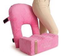 Mello Active BBL Pillow with Back Support for Post Surgery Recovery - Brazilian Butt Lift Pillow Set - Memory Foam Cushion for Sitting Comfort - Washable, Portable & Doctor Recommended