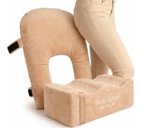 Mello Active BBL Pillow with Back Support for Post Surgery Recovery - Brazilian Butt Lift Pillow Set - Memory Foam Cushion for Sitting Comfort - Washable, Portable & Doctor Recommended