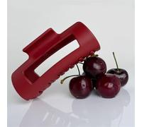 Mello Cloud Clip, Medium Soft Hair Claw Clips, Soft, comfortable, Flexible and Unsnappable Claw Clip, Large Non-Slip Matte Barrettes, Ponytail Hairpins, Soft Hair Clips for Women (RED)