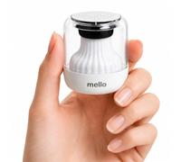Mello Pod White Noise Machine for Baby Sleep - Portable Baby Sound Machine & Night Light with 15 Soothing Sounds, Lullabies, Auto Shut-Off Timer, Child Lock - USB-C Rechargeable for Nursery & Travel