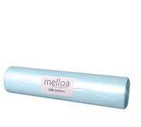 MELLOA Nappy Bin Liner refill compatible with Tommee Tippee Nappy Disposal Systems: Sangenic Tec Twist and Click and others models (Blue, 100m)