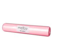 MELLOA refill KIT for 5 or more diaper pail cartridges compatible with Tommee Tippee Sangenic Tec Simplee Twist & Click Spross Ubbi Magic Littycat and many other kasettes (Pink, 50m)