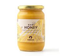 Mellona 100% Raw Honey, Natural Creamy Golden Honey, Unprocessed, Unheated & Unfiltered, 1KG