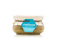 Mellona 100% Raw & Natural Creamy Honey with Ground Dried Mint, Unheated & Unfiltered, 250g