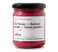 Mellona Raw Functional Honey with Beetroot Cacao Unheated Unfiltered "The Antioxidant" Honey Small Batch 250g Glass Jar