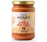 Mellona Raw Honey with Hot Chilli Unheated Unfiltered Honey Sweet Spicy Chilli Honey 400g Glass Jar
