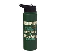 Mellophone God's Gift to Marching Band Mellophonist Apparel Stainless Steel Insulated Water Bottle