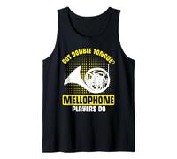 Mellophonist Double Tongue Marching Band Mellophone Player Tank Top