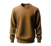 Mellor Design Mens Womens Sweatshirts Pullover Thermal Plain Top Workwear Casual Crewneck Jumper Sweater Sports Leisure Fleece