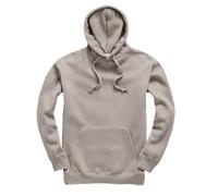 Mellor Design Plain Pullover Hoodie Hooded Top Unisex Mens Ladies Hoody Sweatshirts, Light Brown, XL