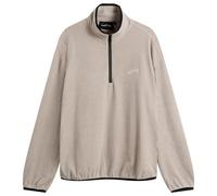 Mellow Clo Men's Summit Half Zip Fleece Stone