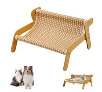 Mellowkin Cat Scratcher Couch, 2025 Upgrade 2-in-1 Cat Scratch Pad and Lounger, The Claw Lounge for Cats, Adjustable Cats Hammock for Large Pets, Friendly Breathable Fabric (Board)