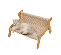 Mellowkin Cat Scratcher Couch, Sisal Cat Chair, 2-in-1 cat Scratch Pad and Lounger, Wear Resistant & High Load-Bearing
