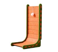 Mellowkin Cat Scratcher with Toy, Cat Scratcher for Indoor Cats Resting and Playing, Durable Scratchers Easy to Clean, Furniture Damage Big Cats Can Play (2,T) 72508
