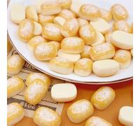 Mellsunny 40 Pcs Artificial Mini Bread Resin Miniature Bread Cake Decor Simulation Fake Bread Food Model Photography Prop for DIY Craft Accessories Home Kitchen Decor