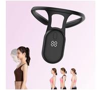 MELLYD Neck Posture Corrector, with Smart Vibration Reminder Posture Trainer, Help to Fast Improving the Hunchback,Black