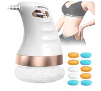 MELLYD Vibrosculpting Machine, With 10 Washable Skin Friendly Pads Hand Held Masagers, Adjustable Speed, Comfortable To Hold Massage Vibra, Let You Have A Perfect Body