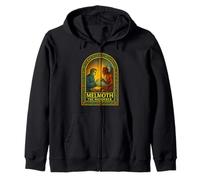Melmoth the Wanderer Charles Maturin Gothic Horror Classic Zip Hoodie