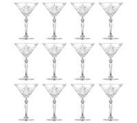 Melodia Martini Glasses - 210ml - Pack of 12 RCR Crystal Clear One Size