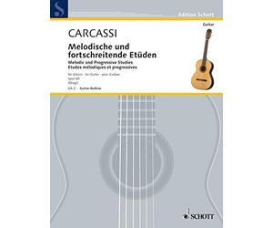 Melodic and Progressive Studies Op 60, Carcassi 9783795798307 Free Shipping.