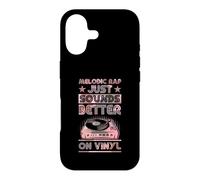 Melodic Rap Just Sounds Better On Vinyl Case for iPhone 17