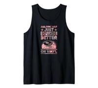 Melodic Rap Just Sounds Better On Vinyl Tank Top