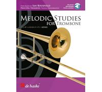 Melodic Studies for Trombone. Includes Audio Online
