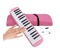Melodica 32 Keys Air Piano Keyboard, Tube Talk Box Instrument | PVC Mouthpiece Design, Melodic for Safe Playing Organ Perfect for Students, Beginners, Wilt