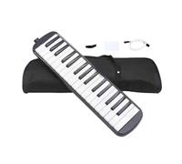 Melodica Instrument - Air Piano Keyboard 41.5 x 10.5 cm, Double Tube Music Device, Non-Slip Music Learning Platform, Beginner-Friendly Sound Control, Handheld Instrument Operating Equipment Button