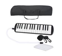 Melodica Instrument With 32 Keys, Gift For Kids Beginners Students, With Soft Long Tubes, Short Mouthpieces And Carrying Bag
