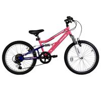 Dallingridge Melody 20" Girls Full Suspension Mountain Bike - Pink/Blue