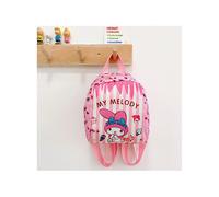 (Melody) Adorable New Mini Backpack For Kids Featuring Kuromi And My Melody Designs Perfect For School Use