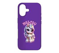 Melody Cute Unicorn Design for Girls Name Melody Case for iPhone 17