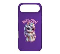 Melody Cute Unicorn Design for Girls Name Melody Case for iPhone Air