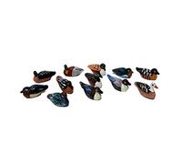 Melody Jane Dolls House 12 Ducks Bird Family Miniature Garden Pond Accessory