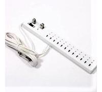 Melody Jane Dolls House 12 Socket Power Strip with Individual Switches
