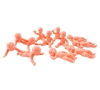 Melody Jane Dolls House 12 Undressed Babies Miniature 1:12 Scale People Baby Plastic
