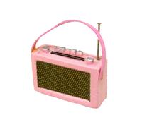 Melody Jane Dolls House 1960's Pink Transistor Radio Miniature 1:12 Accessory