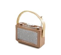 Melody Jane Dolls House 1960's Tan Transistor Radio Miniature 1:12 Scale Accessory