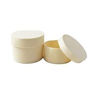 Melody Jane Dolls House 2 Plain Hat Boxes Bedroom Milliner Shop Accessory 1:12 Scale