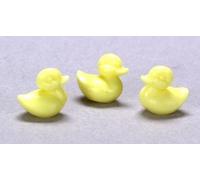 Melody Jane Dolls House 3 Ducks Miniature 1:12 or 1:24 Bathroom Garden Accessory