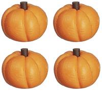 Melody Jane Dolls House 4 Baby Pumpkins Fruit Miniature Kitchen Shop Halloween Accessory