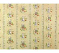 Melody Jane Dolls House American Colonial Gardens Miniature Print 1:12 Scale Wallpaper