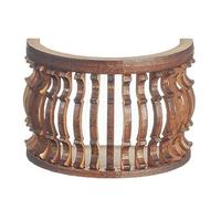 Melody Jane Dolls House Balcony Round B Curve Laser Cut Wooden Gallery1:12 Scale