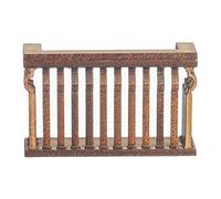 Melody Jane Dolls House Balcony Square C Curve Laser Cut Wooden Gallery1:12 Scale